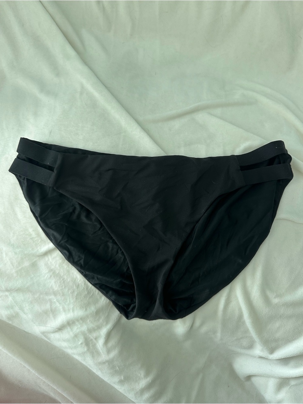 Women’s Black Swim Briefs - Classic Solid Swimwear